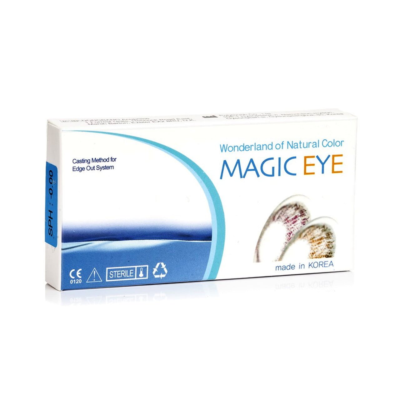 Lente de contacto MAGIC EYE COSMÉTICO NEUTRO — Lente de color estético, colores naturales