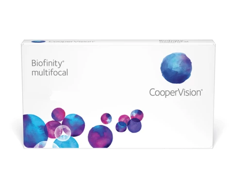 Lente de contacto BIOFINITY® MULTIFOCAL — Visión nítida de cerca y lejos con tecnología multifocal