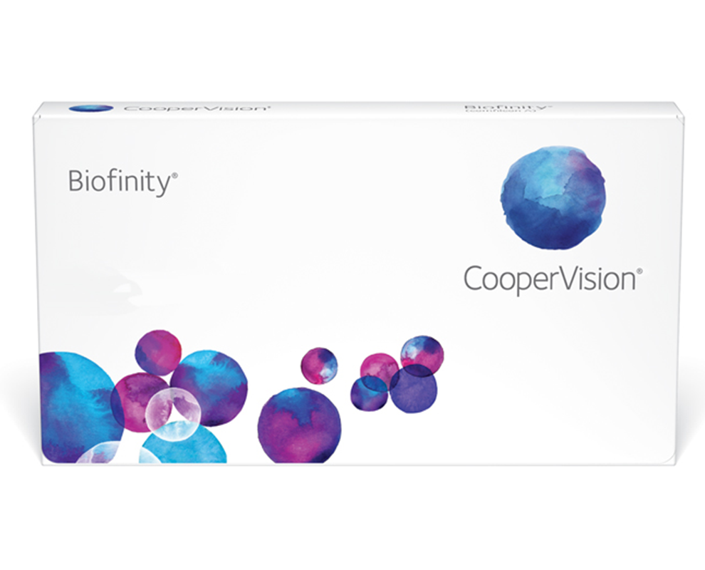 Lente de contacto BIOFINITY® — Silicona hidrogel con alta oxigenación y confort prolongado