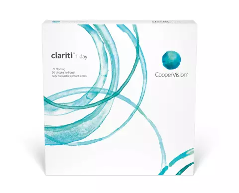 Lente de contacto CLARITI® 1-DAY ESFÉRICO — Desechable diario, silicona hidrogel con bloqueo UV